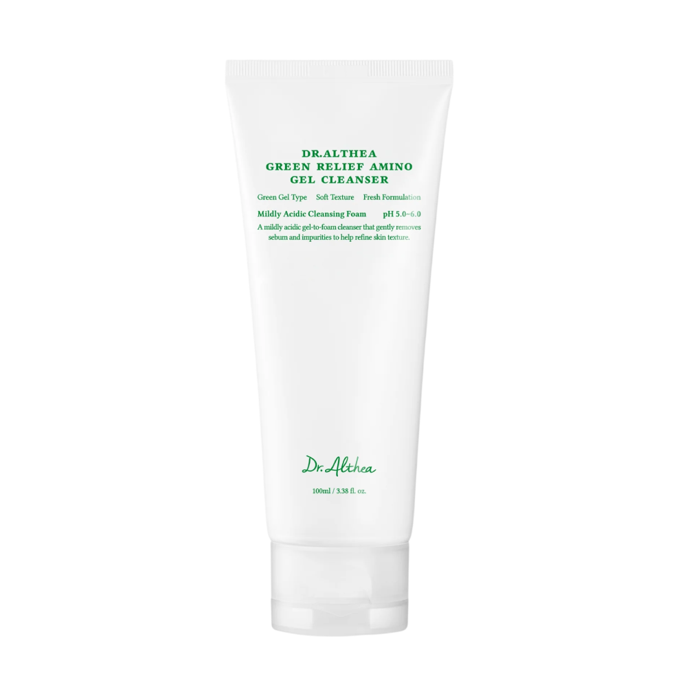 DR. ALTHEA Green Relief Amino Gel Cleanser 100ml - Очищаючий гель з амінокислотами DR. ALTHEA Green Relief Amino Gel Cleanser 100ml - Очищаючий гель з амінокислотами